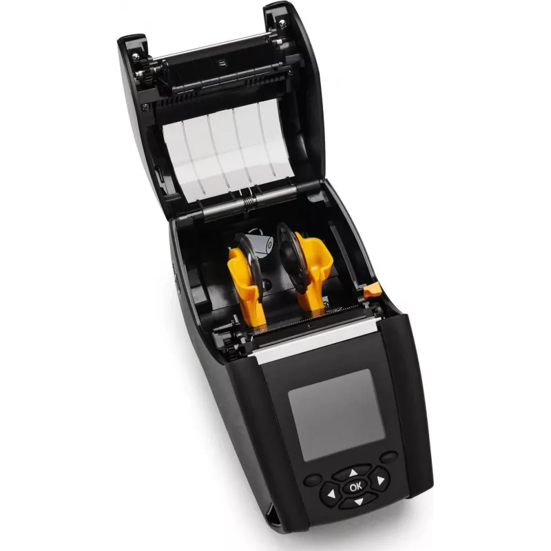 Zebra DT Printer ZQ610 Plus 2 cale/48 mm czcionki angielskie/łacińskie Wi-Fi 6 Dual Radio 802.11AX - Drukarka etykiet
