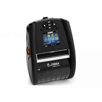 Zebra DT Printer ZQ620 Plus 3 cal/72 mm Healthcare Angielskie czcionki Wi-Fi 6 Dual Radio (802.11AX/BT5.x) Linered platen 0.75 cala rdzeń Grupa E Pasek do paska