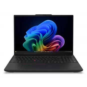 Lenovo ThinkPad T16 Gen 5 Core™ Ultra 7 355 512GB SSD 16GB 16 (1920x1200) WIN11 Pro Czarny Podświetlana klawiatura Czytnik linii papilarnych. 1 YW