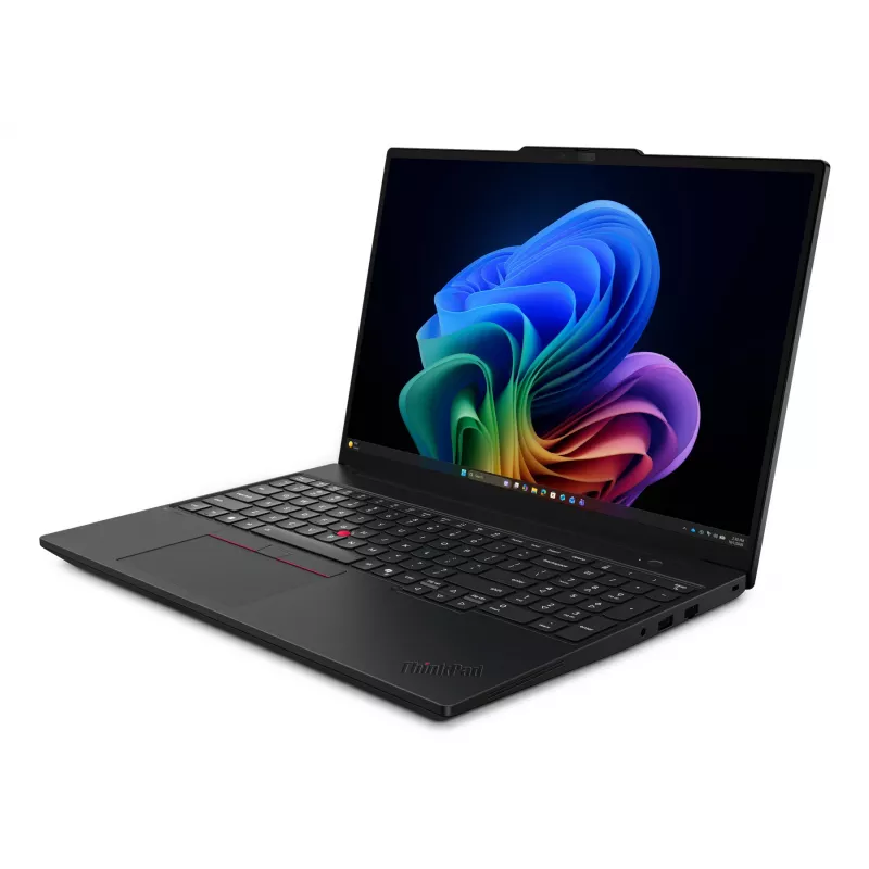 Lenovo ThinkPad T16 Gen 5 Core™ Ultra 7 355 512GB SSD 16GB 16 (1920x1200) WIN11 Pro Czarny Podświetlana klawiatura Czytnik linii papilarnych. 1 YW