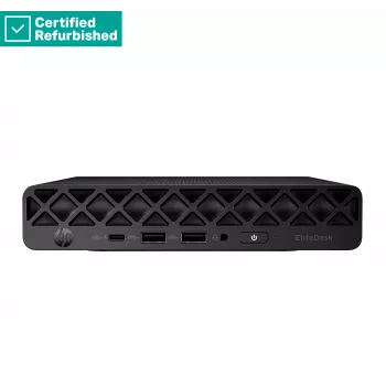 RENEW SILVER HP EliteDesk 8 G1i Mini - Ultra 9-285, 64GB, 1TB SSD, mysz USB, Windows 11 Home, 1 rok