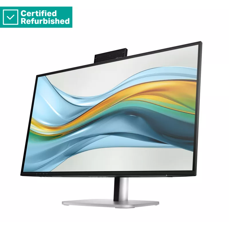 RENEW GOLD HP 527pm Series 5 Pro QHD Monitor konferencyjny - 27 2560x1440 QHD 350-nit 100Hz AG, IPS, USB-C(100W/15W)/HDMI/DP Daisy-Chain, 3x USB-A, głośniki, kamera internetowa, RJ-45 LAN, regulacja wysokości/pochylenia/obrotu/przestawiania, 1 rok (zastęp