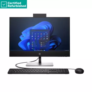 RENEW SREBRNY HP Pro 440 G9 AIO All-in-One - i5-13400, 8GB, 512GB SSD, 23,8 cala FHD Non-Touch AG, WiFi, regulacja wysokości, BEZ KAMERY, BEZ GŁOŚNIKÓW, Win 11 Pro, 1 rok