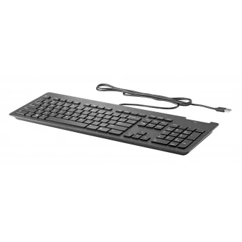 HP Slim v2 USB klawiatura przewodowa - czytnik kart inteligentnych - czarna - ESTOŃSKA