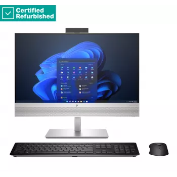 RENEW SREBRNY HP Elite 840 G9 AIO All-In-One 24 - i5-14500, 16GB, 512GB SSD, 23.8 FHD Non-Touch AG, Regulacja wysokości, Mysz USB, Win 11 Pro, 1 rok