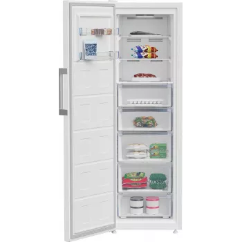 BEKO Zamrażarka wolnostojąca B3RMFNE314W, klasa energetyczna E, 186,5 cm, 286L, biała