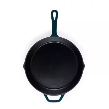 Salter BW13773GR Patelnia żeliwna 26 cm, zielona