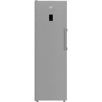 BEKO Zamrażarka pionowa B3RMFNE314XB, klasa energetyczna E, 186,5 cm, 286L, kolor Inox