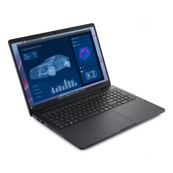 DELL Pro Max 16 MC16255 Copilot+ PC AMD Ryzen AI 5 PRO 340 Laptop 40,6 cm (16) Full HD+ 16 GB LPDDR5x-SDRAM 256 GB SSD Wi-Fi 7 (802.11be) Windows 11 Pro Czarny Angielski