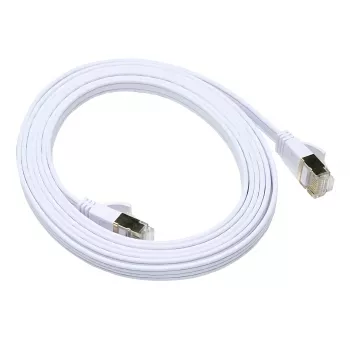 Kabel krosowy Cat.6 1m biały