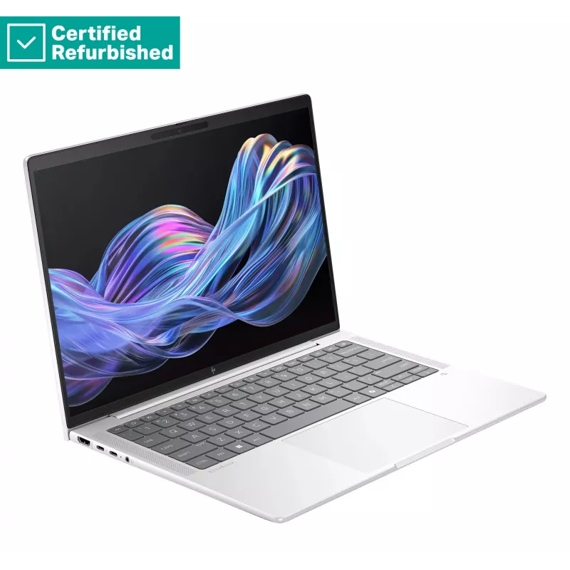 RENEW GOLD HP EliteBook X G1i AI 14 - Ultra 7-268V, 32GB, 512GB SSD, 14 cali WUXGA Privacy Touch, kamera 5MP IR, WWAN-ready, czytnik linii papilarnych, podświetlana klawiatura nordycka, kolor Glacier Silver, 68Wh, Windows 11 Pro, 1 rok