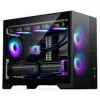 PHANTEKS XT M3 Obudowa PC, obudowa mini + wentylatory D30 PWM Regular Airflow D-RGB, zestaw 3 szt., czarna