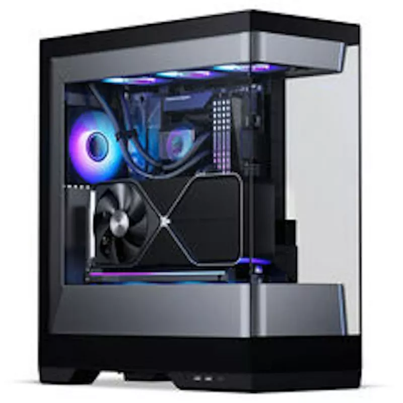 PHANTEKS S2 obudowa PC, w tym 4x 120mm wentylatory, Glacier One 360M25 Gen2 DRGB AiO chłodzenie wodne