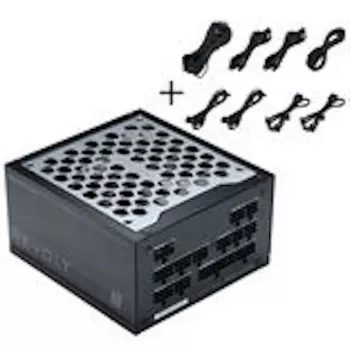 Phanteks Revolt 1000W Platinum Bundle, zasilacz z zestawem kabli - czarny