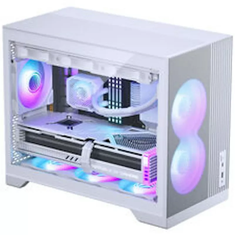 Phanteks XT M3 Obudowa PC, obudowa mini + wentylatory D30 PWM Regular Airflow D-RGB, zestaw 3 szt., biały