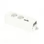 SCHNEIDER ELECTRIC UNICA SYSTEM+ MOD.UNIT 2XSCHUKO+USBA/C BIAŁY