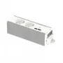 SCHNEIDER ELECTRIC UNICA SYSTEM+ MODUŁ 2XSCHUKO+USBA/C BIAŁY/SZARY