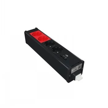 SCHNEIDER ELECTRIC UNICA SYSTEM+ MOD.UNIT 2W/2R+USBA/C ANTRACYT