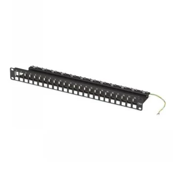 BLACKBOX CAT6A PUSTY PANEL KROSOWY, 24-PORT - 24 PORT