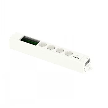 SCHNEIDER ELECTRIC UNICA SYSTEM+ MOD.UNIT 4XSCH+USBA/C+DATA BIAŁY