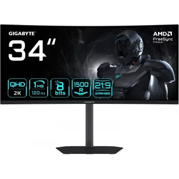 Monitor Gigabyte GS34WQCA (produkt odnowiony)