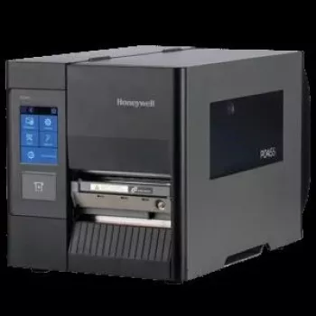 HONEYWELL PD45S0C, kolorowy LCD, drukarka bezpośredniego termicznego i termotransferowego, Ethernet, 203dpi, czujnik pobrania etykiety, przewijak, Peel off, bez przewodu zasilającego, UE - Drukarka etykiet - kolorowa