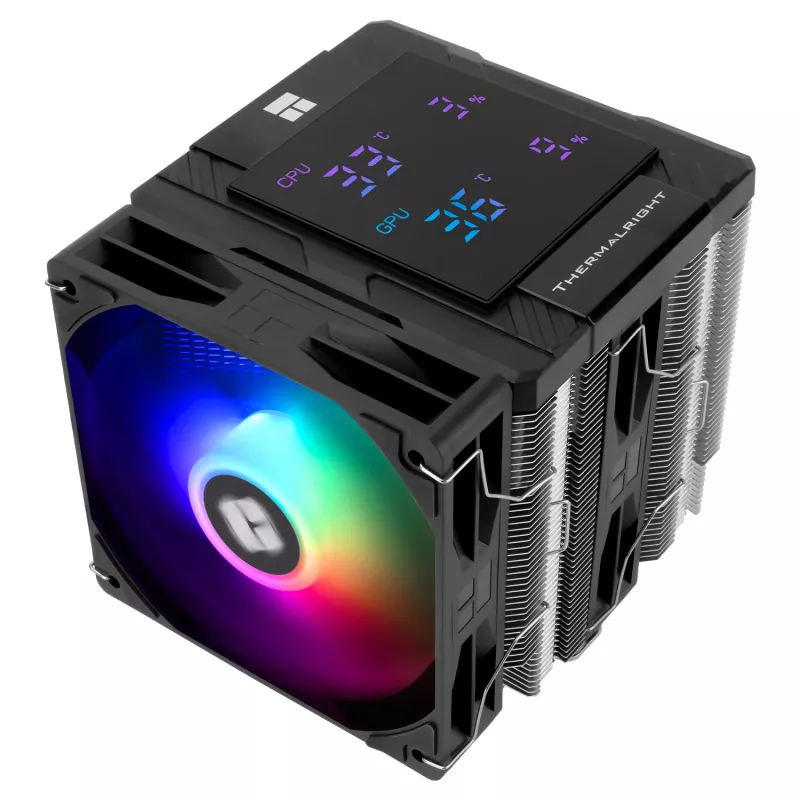THERMALRIGHT Peerless Assassin 120 Digital Black ARGB Chłodzenie procesora
