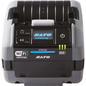 SATO PW208NX 203 dpi z baterią, USB, Bluetooth, podajnikiem, obsługą etykiet bez lineru - Drukarka etykiet - 203 dpi