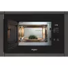 WHIRLPOOL Wbudowana kuchenka mikrofalowa WMF200G NB, 20L, Czarny