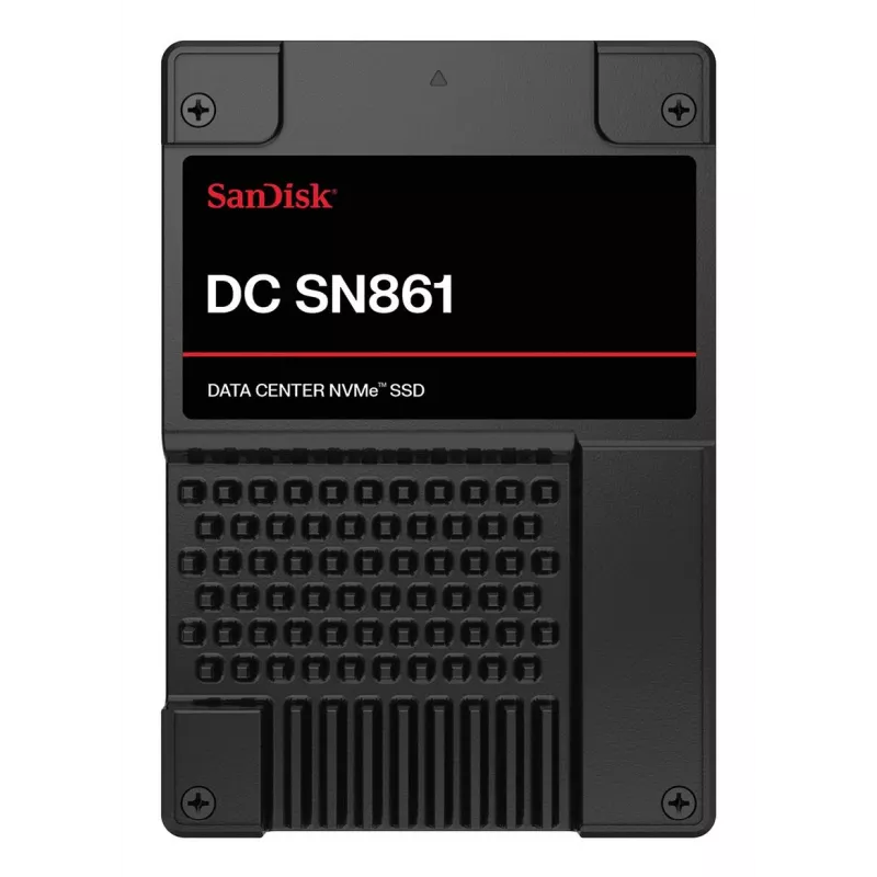 SSD|SANDISK|DC SN861|1920 GB|PCI Express 5.0|NVMe Tak|Prędkość zapisu 3600 MB/s|Prędkość odczytu 13700 MB/s|U.2|MTBF 2500000 h|WUS6BA119PSP9X30TS2525