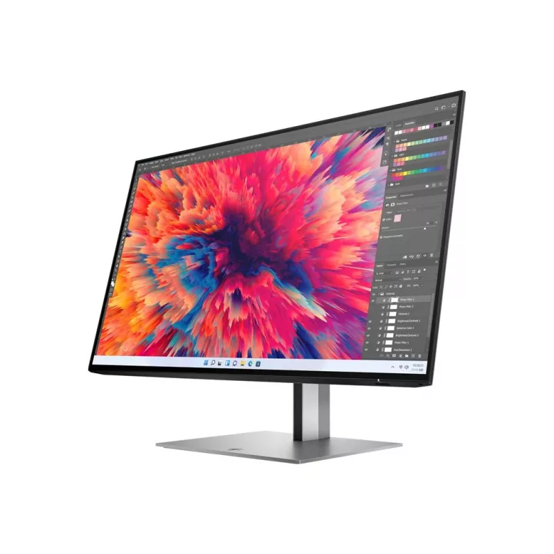 HP Z24q G3 QHD 24 calowy 2560 x 1440 Odnowiony/Złoty Wyświetlacz Kabel DisplayPort Kabel HDMI Mocowanie VESA BEZ OPROGRAMOWANIA 1YW