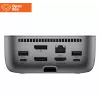 HP Thunderbolt 4 Ultra Dock - OPENBOX - G6 280W z kablem Combo - 5x USB-A, 2x USB-C, 1x USB-C Thunderbolt 4, 2x DisplayPort, 1x HDMI, 1x RJ-45, Meteor Silver, 3 lata
