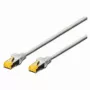 DIGITUS CAT6A S/FTP patchcord, 10 m, szary