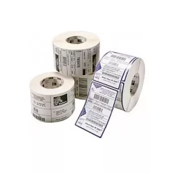 Etykiety w rolce Zebra Z-Ultimate 3000T srebrny Permanent Adhesive, poliester, 70×32 mm, rdzeń 25 mm, średnica rolki 127 mm, 28 440 etykiet