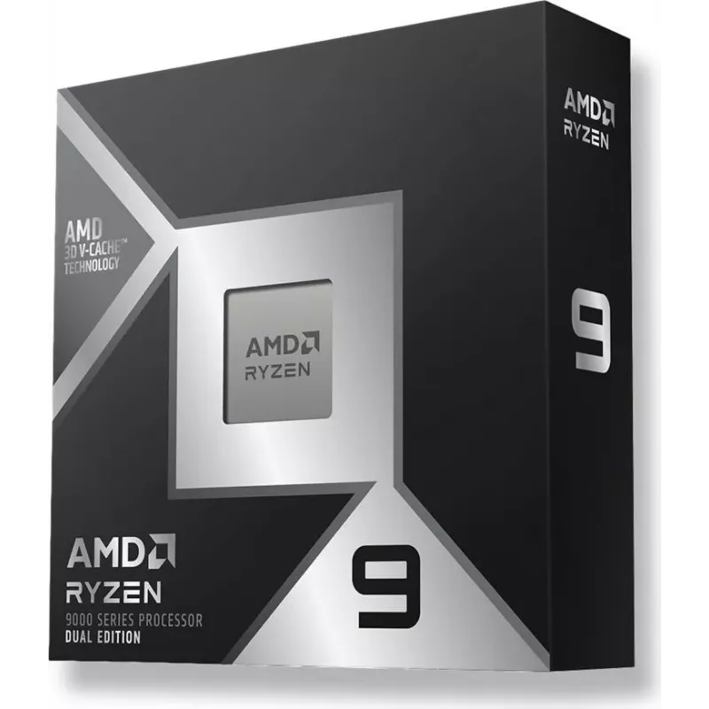 AMD Ryzen 9 9950X3D2 Tray 16-Rdzeniowy 32-Wątkowy 5.6GHz 208MB AM5 Procesor z Radeon Graphics