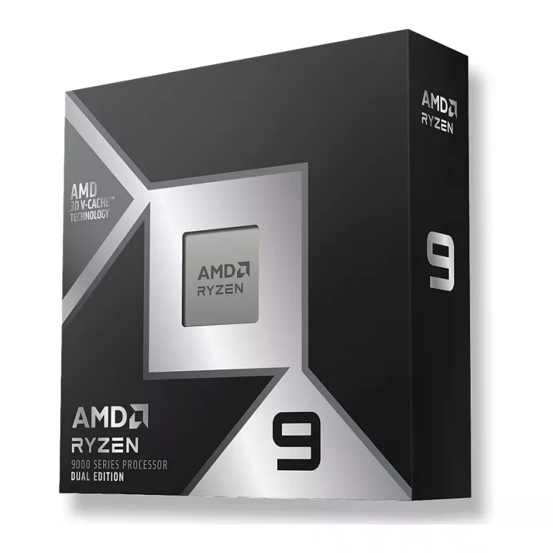 AMD Ryzen 9 9950X3D2 Tray 16-Rdzeniowy 32-Wątkowy 5.6GHz 208MB AM5 Procesor z Radeon Graphics