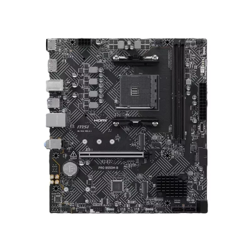 MSI PRO B550M-B Motherboard AMD AM4 Micro-ATX