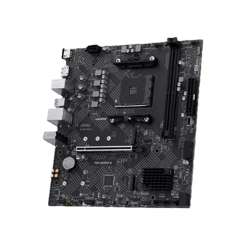 MSI PRO B550M-B Motherboard AMD AM4 Micro-ATX