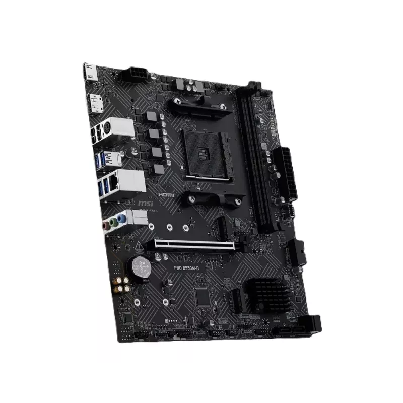 MSI PRO B550M-B Motherboard AMD AM4 Micro-ATX