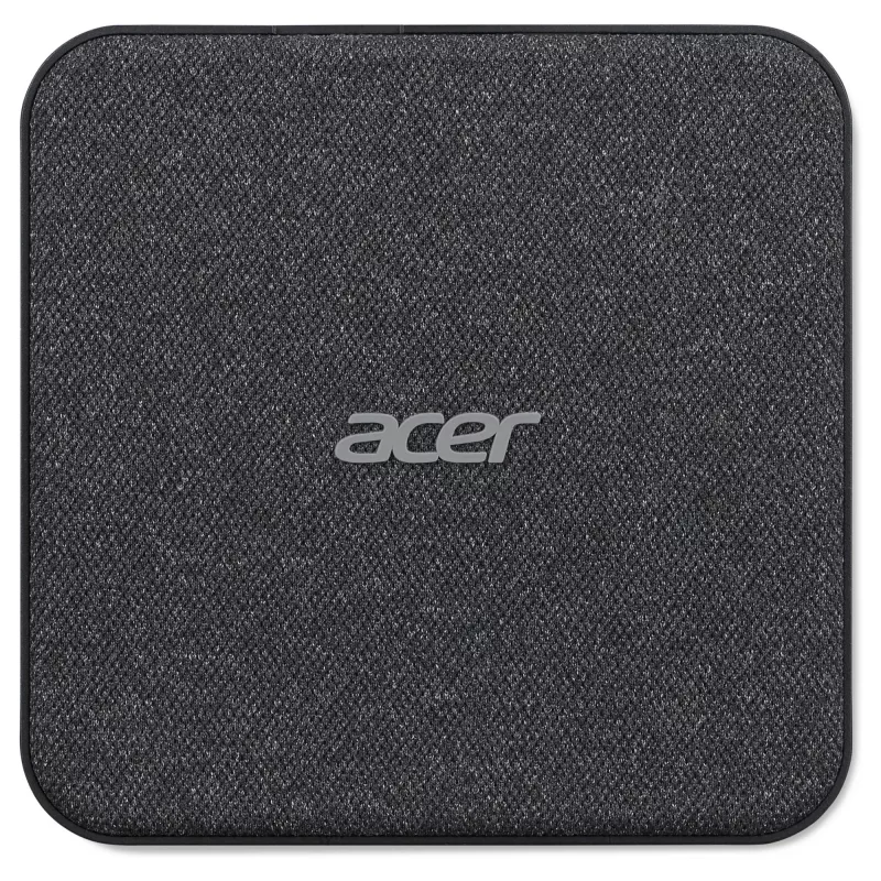 Acer Revo Box RB102-BARR Barebone Mini-PC, Ryzen 5 7430U, 16GB RAM, 512GB SSD, Radeon Graphics, Wi-Fi 6E, Bluetooth, 1GbE, 2.5GbE, Windows 11 Home, Czarny