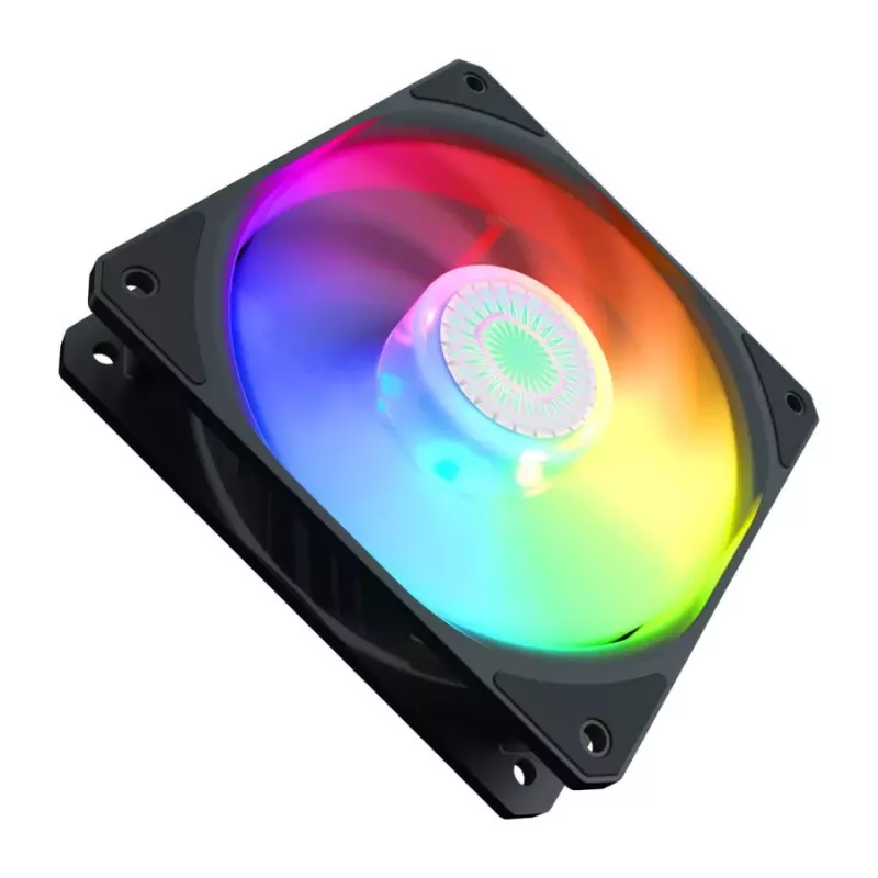 Cooler Master MasterFan MF120 Lite ARGB 120mm PWM Wentylator Obudowy, 650-1750 RPM, 47.2 CFM, Czarny