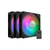 Cooler Master MasterFan 120 Lite ARGB 3-Pack - Wentylator obudowy - 30 dBA