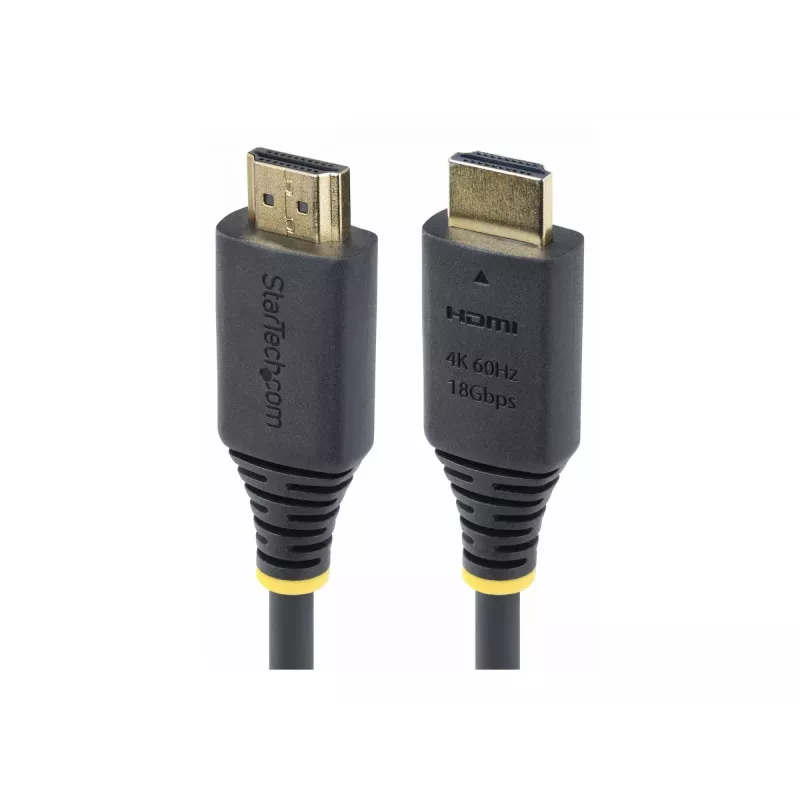 StarTech.com 1.5m (4.9ft) Premium Certified High Speed HDMI Cable, 4K60Hz, Black
