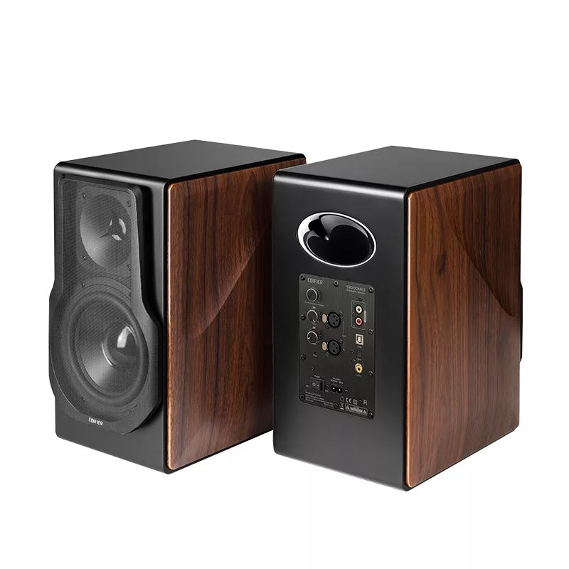 Edifier S3000MKII Premium Bezprzewodowe Głośniki Podłogowe 2.0, Brąz