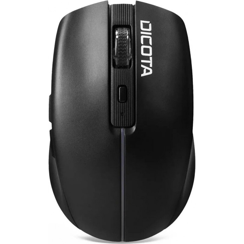 DICOTA Bezprzewodowa Mysz Bluetooth 1600 DPI Czarna do Notebooka