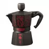 Bialetti Moka Express Sound Stranger Things 3-Cup Stovetop Espresso Maker (150 ml) Black