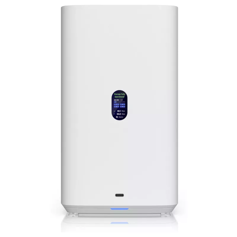 Ubiquiti UNAS-4-W 4-Bay NAS Server, Biały, 4GB RAM, 2.5GbE, 10GbE