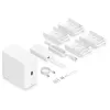 Ubiquiti UNAS-4-W 4-Bay NAS Server, Biały, 4GB RAM, 2.5GbE, 10GbE