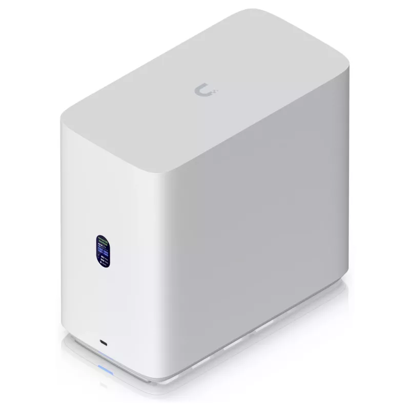 Ubiquiti UNAS-4-W 4-Bay NAS Server, Biały, 4GB RAM, 2.5GbE, 10GbE