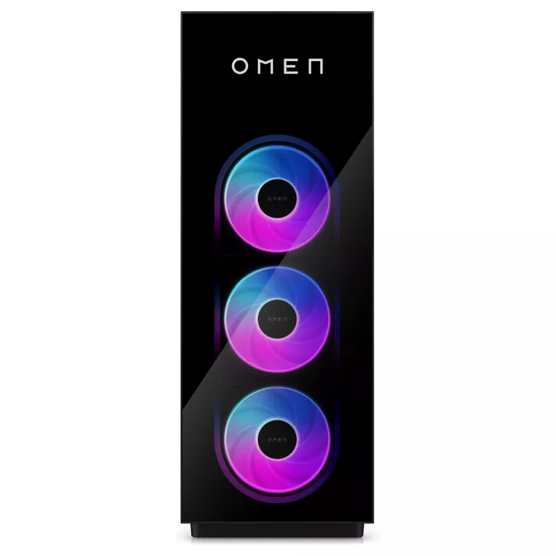 HP OMEN MAX 45L Gaming Desktop PC GT23-0170ng, AMD Ryzen 7 9800X3D, 64GB DDR5 RAM, 2TB NVMe SSD, NVIDIA GeForce RTX 5080, Windows 11 Home